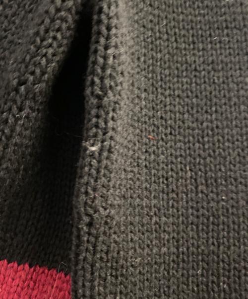 PRADA（プラダ）PRADA (プラダ) シェットランドウール クルーネックニット ブラック サイズ:50の古着・服飾アイテム