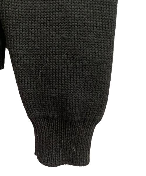 PRADA（プラダ）PRADA (プラダ) ジャガードニットセーター ブラック サイズ:48の古着・服飾アイテム