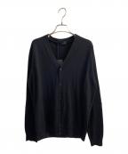 PRADAプラダ）の古着「Vネックカーディガン」｜ネイビー