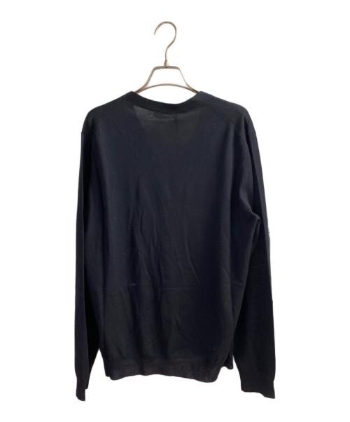 PRADA（プラダ）PRADA (プラダ) Vネックカーディガン ネイビー サイズ:50の古着・服飾アイテム