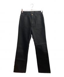 Saint Laurent Paris（サンローランパリ）の古着「デニムパンツ」｜ブラック