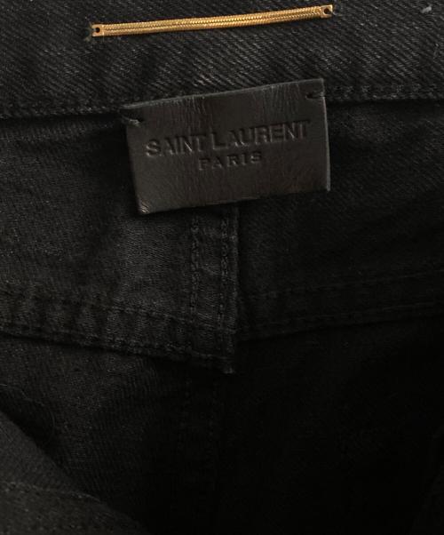 Saint Laurent Paris（サンローランパリ）Saint Laurent Paris (サンローランパリ) デニムパンツ ブラック サイズ:SIZE27の古着・服飾アイテム
