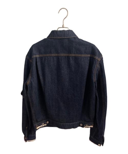 Christian Dior（クリスチャン ディオール）Christian Dior (クリスチャン ディオール) アームサドルポケットデニムジャケット インディゴ サイズ:44の古着・服飾アイテム