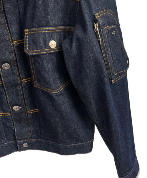 Christian Dior（クリスチャン ディオール）Christian Dior (クリスチャン ディオール) アームサドルポケットデニムジャケット インディゴ サイズ:44の古着・服飾アイテム