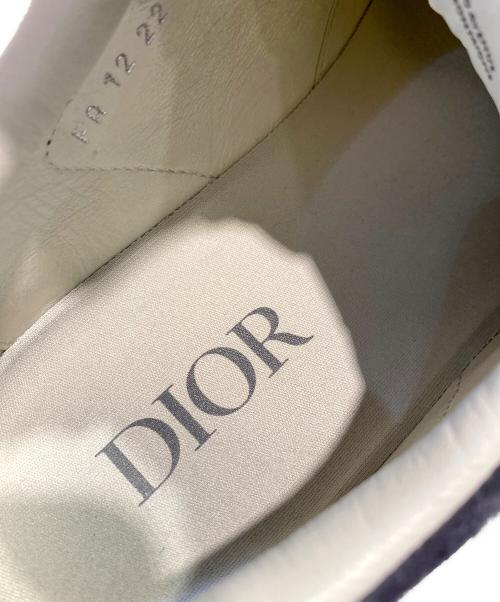 Christian Dior（クリスチャン ディオール）Christian Dior (クリスチャン ディオール) ロートップススニーカー ブラック×ホワイト サイズ:42の古着・服飾アイテム