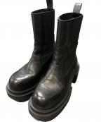 RICK OWENSリックオウエンス）の古着「Beatle bougan boots」｜ブラック