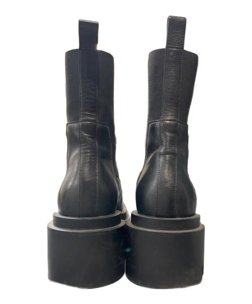 RICK OWENS（リックオウエンス）RICK OWENS (リックオウエンス) Beatle bougan boots ブラック サイズ:39の古着・服飾アイテム