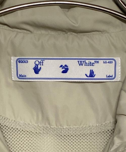 OFFWHITE（オフホワイト）OFFWHITE (オフホワイト) DIAGONAL TRACK Jacket ベージュ サイズ:Mの古着・服飾アイテム