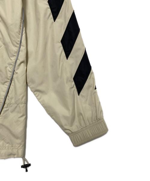 OFFWHITE（オフホワイト）OFFWHITE (オフホワイト) DIAGONAL TRACK Jacket ベージュ サイズ:Mの古着・服飾アイテム