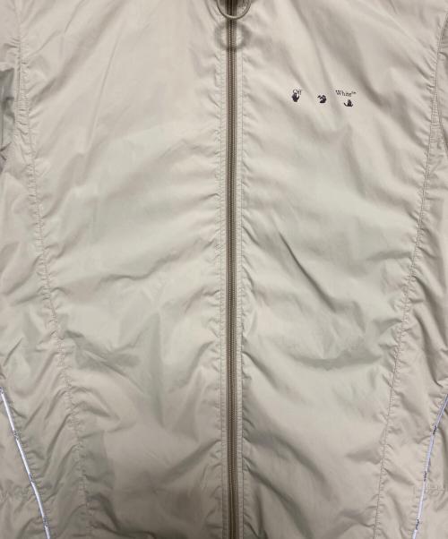 OFFWHITE（オフホワイト）OFFWHITE (オフホワイト) DIAGONAL TRACK Jacket ベージュ サイズ:Mの古着・服飾アイテム