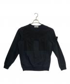 STONE ISLANDストーンアイランド）の古着「ナイロン切替コンパスパッチスウェット」｜4