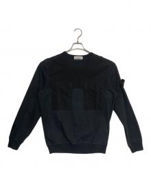 STONE ISLAND（ストーンアイランド）の古着「ナイロン切替コンパスパッチスウェット」｜4