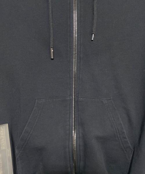 OFFWHITE（オフホワイト）OFFWHITE (オフホワイト) ワッペンジップパーカー ブラック サイズ:XXSの古着・服飾アイテム