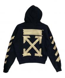 OFFWHITE（オフホワイト）の古着「テープアローフーディー」｜ブラック
