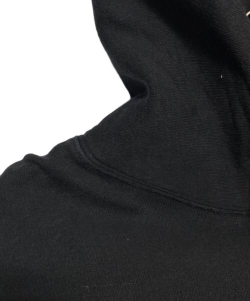 OFFWHITE（オフホワイト）OFFWHITE (オフホワイト) テープアローフーディー ブラック サイズ:Lの古着・服飾アイテム