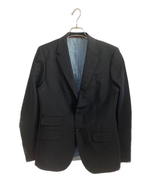 GUCCI（グッチ）GUCCI (グッチ) 背面刺繍ロゴジャケット ネイビー サイズ:44の古着・服飾アイテム