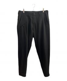 Yohji Yamamoto pour homme（ヨウジヤマモト プールオム）の古着「イージーパンツ」｜ブラック