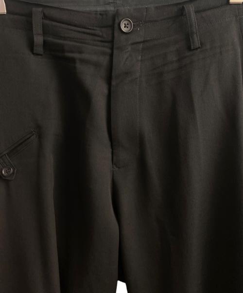Yohji Yamamoto pour homme（ヨウジヤマモト プールオム）Yohji Yamamoto pour homme (ヨウジヤマモト プールオム) イージーパンツ ブラック サイズ:2の古着・服飾アイテム