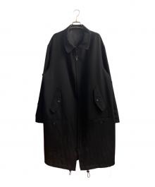 Yohji Yamamoto pour homme（ヨウジヤマモト プールオム）の古着「WOOL GABARDINE N3B JACKET」｜ブラック
