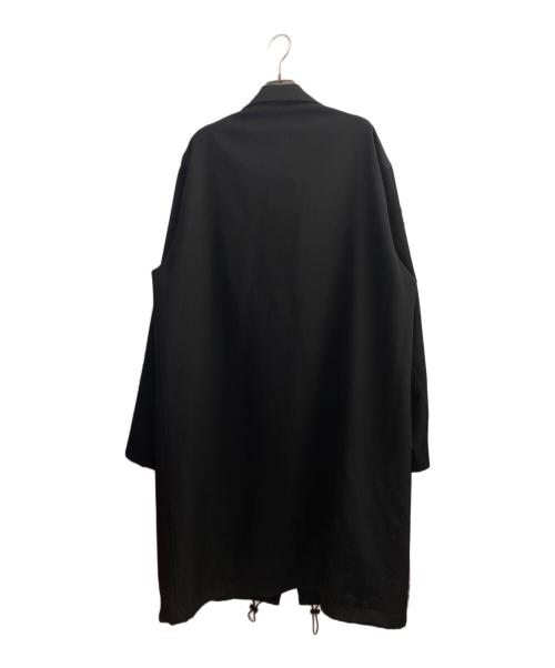 Yohji Yamamoto pour homme（ヨウジヤマモト プールオム）Yohji Yamamoto pour homme (ヨウジヤマモト プールオム) WOOL GABARDINE N3B JACKET ブラック サイズ:3の古着・服飾アイテム