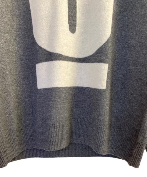 UNDERCOVER（アンダーカバー）UNDERCOVER (アンダーカバー) ウールニットプルオーバー グレー サイズ:3の古着・服飾アイテム