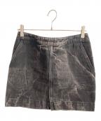 GIVENCHYジバンシィ）の古着「デニムハーフパンツ」｜ブラック