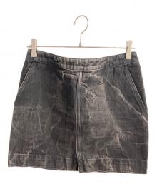 GIVENCHY（ジバンシィ）の古着「デニムハーフパンツ」｜ブラック