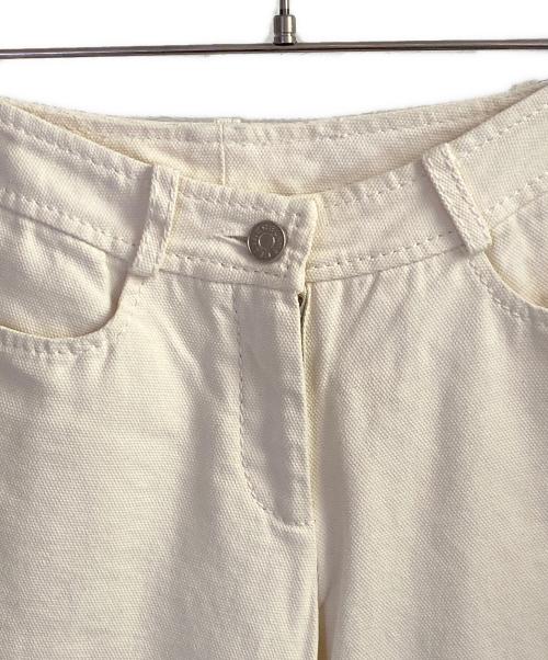 CELINE（セリーヌ）CELINE (セリーヌ) デニムパンツ アイボリー サイズ:34の古着・服飾アイテム