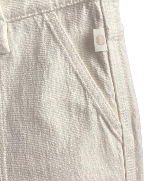 Chloe（クロエ）Chloe (クロエ) フリンジデニムパンツ ホワイト サイズ:36の古着・服飾アイテム