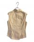 MIU MIU (ミュウミュウ) ノースリーブシャツ ベージュ サイズ:40：10000円