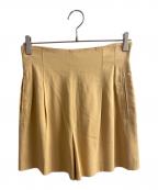 CELINEセリーヌ）の古着「ハーフパンツ」｜オレンジ
