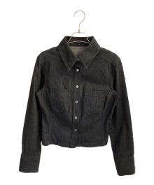 GUCCI（グッチ）の古着「デニムジャケット」｜ブラック