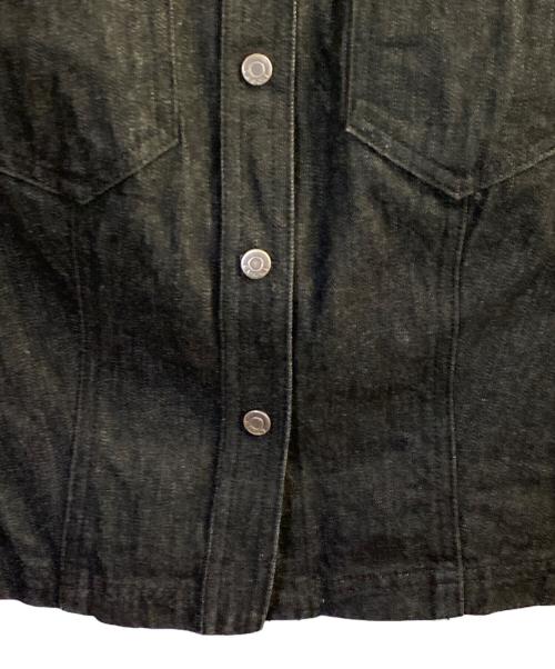 GUCCI（グッチ）GUCCI (グッチ) デニムジャケット ブラック サイズ:42の古着・服飾アイテム
