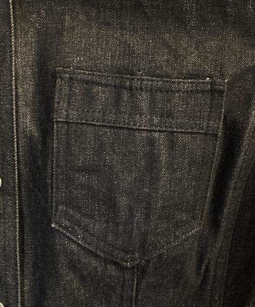 GUCCI（グッチ）GUCCI (グッチ) デニムジャケット ブラック サイズ:42の古着・服飾アイテム