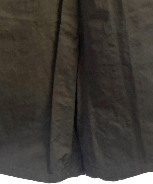 Maison Margiela（メゾンマルジェラ）Maison Margiela (メゾンマルジェラ) ナイロンショートパンツ ブラック×オリーブ サイズ:48の古着・服飾アイテム
