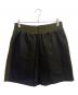 Maison Margiela（メゾンマルジェラ）の古着「ナイロンショートパンツ」｜ブラック×オリーブ