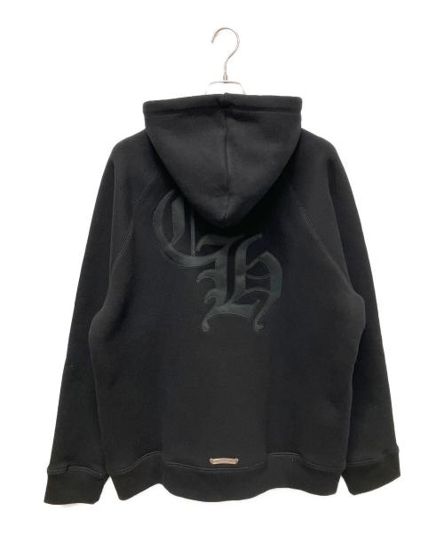 CHROME HEARTS（クロムハーツ）CHROME HEARTS (クロムハーツ) Y NOT トリプルクロスCHフーディ ブラック サイズ:XLの古着・服飾アイテム