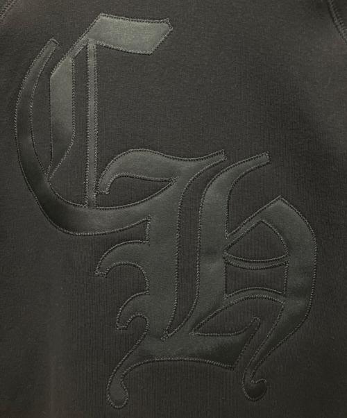 CHROME HEARTS（クロムハーツ）CHROME HEARTS (クロムハーツ) Y NOT トリプルクロスCHフーディ ブラック サイズ:XLの古着・服飾アイテム