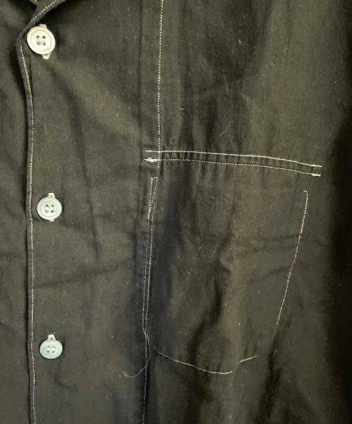 COMME des GARCONS HOMME（コムデギャルソン オム）COMME des GARCONS HOMME (コムデギャルソン オム) 半袖開襟シャツ ブラック サイズ:Fの古着・服飾アイテム