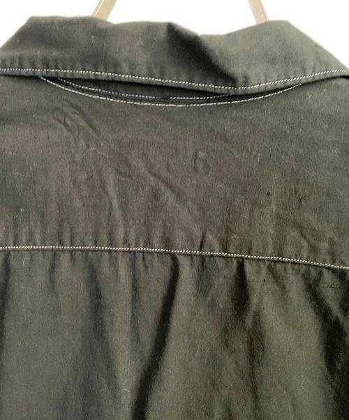 COMME des GARCONS HOMME（コムデギャルソン オム）COMME des GARCONS HOMME (コムデギャルソン オム) 半袖開襟シャツ ブラック サイズ:Fの古着・服飾アイテム