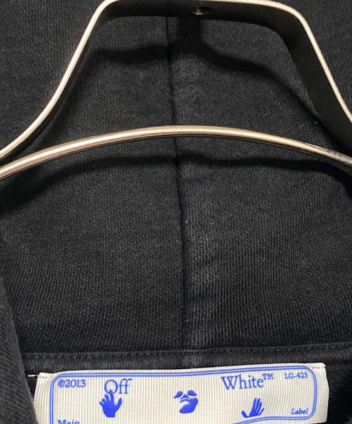 OFFWHITE（オフホワイト）OFFWHITE (オフホワイト) スプレーロゴパーカー ブラック サイズ:Sの古着・服飾アイテム