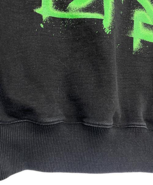 OFFWHITE（オフホワイト）OFFWHITE (オフホワイト) スプレーロゴパーカー ブラック サイズ:Sの古着・服飾アイテム