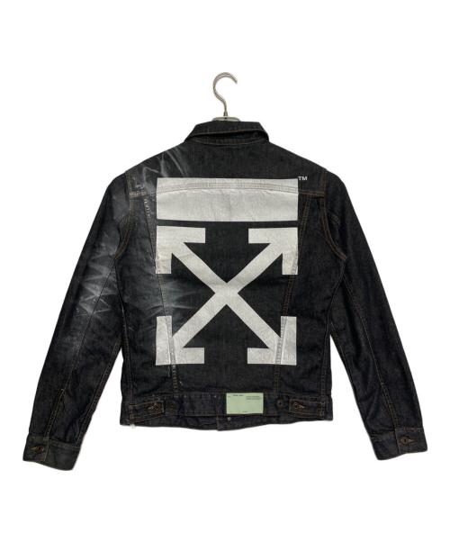 OFFWHITE（オフホワイト）OFFWHITE (オフホワイト) デニムジャケット グレー サイズ:Mの古着・服飾アイテム