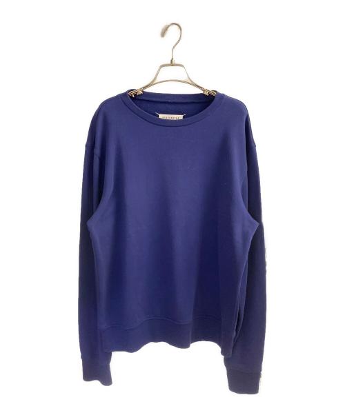 Maison Margiela（メゾンマルジェラ）Maison Margiela (メゾンマルジェラ) エルボーパッチスウェット パープル サイズ:48の古着・服飾アイテム