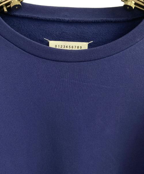 Maison Margiela（メゾンマルジェラ）Maison Margiela (メゾンマルジェラ) エルボーパッチスウェット パープル サイズ:48の古着・服飾アイテム