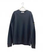 STONE ISLANDストーンアイランド）の古着「ワッペンロゴススウェット」｜ネイビー