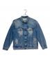 OFFWHITE (オフホワイト) バイアスロゴデニムジャケット インディゴ サイズ:S：35000円