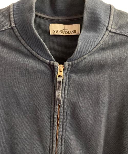 STONE ISLAND（ストーンアイランド）STONE ISLAND (ストーンアイランド) ジップアップジャケット ブルー サイズ:Sの古着・服飾アイテム