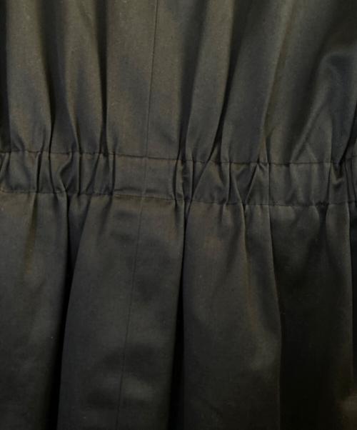 CHANEL（シャネル）CHANEL (シャネル) シルク半袖ワンピース ネイビー サイズ:40の古着・服飾アイテム