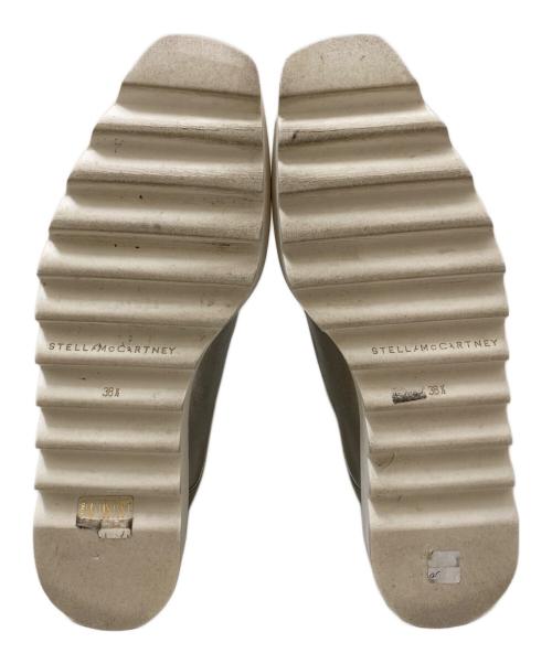 STELLA McCARTNEY（ステラマッカートニー）STELLA McCARTNEY (ステラマッカートニー) Elyse プラットフォームシューズ シルバー サイズ:38 1/2の古着・服飾アイテム